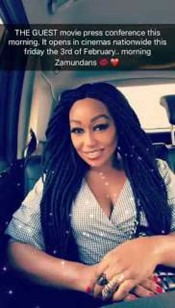 Actress Rita Dominic Looks Alluring In New Braids Hairdo And Baggy Pants [Photos]